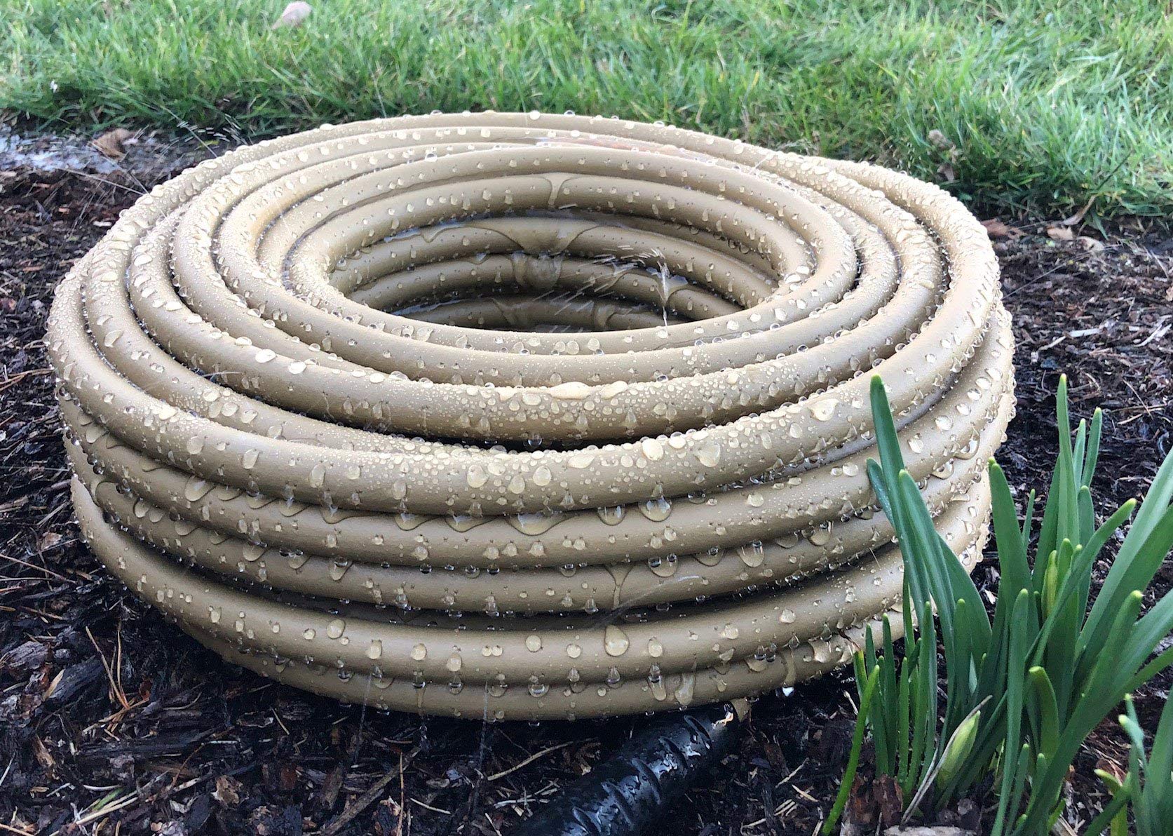 Water Right 700 Series Polyurethane Soaker Hose, 100-Foot x 1/2-Inch, Bristle Grass